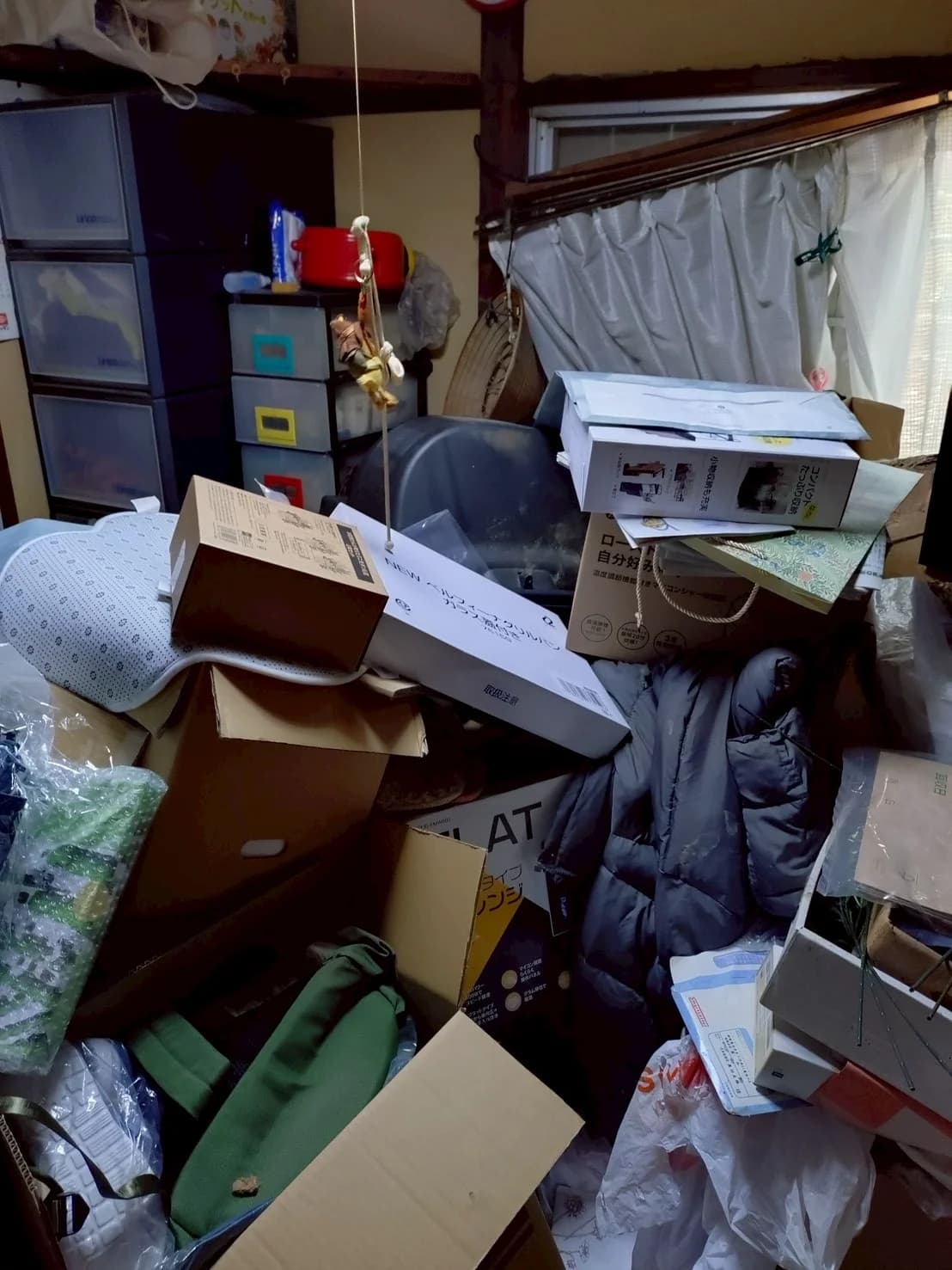 遺品整理の作業前の様子 3