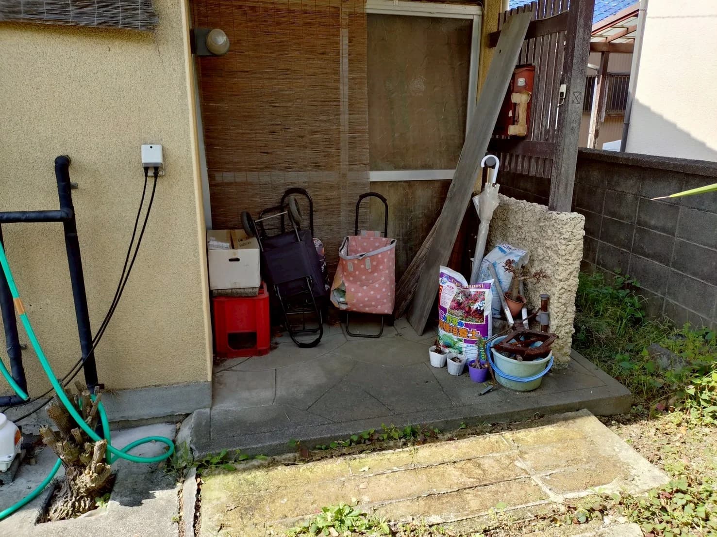 遺品整理の作業前の様子 4